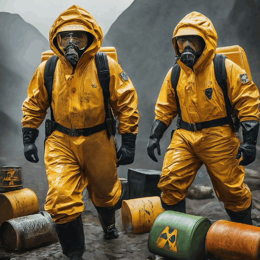 Safe management and disposal of hazardous materials by certified professionals.